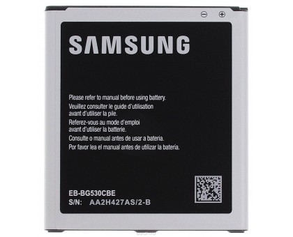 Samsung EB-BG530CBE, 2600 mAh J210F J250 J320F J500H J5008 Galaxy J5 G530H G531 Аккумулятор Батарея (АКБ)